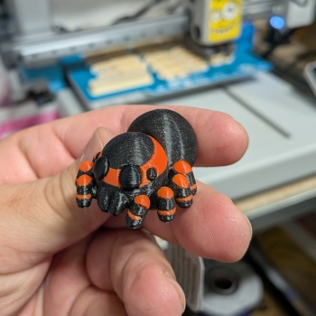 Pająk al'a Brachypelma hamorii - brelok do kluczy